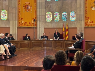 La presidenta del TSJ de Cataluña, Mercè Caso